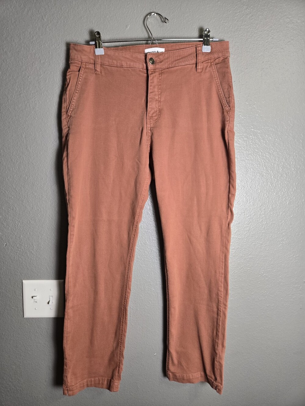 Studio Blue Orange Cropped Jeans Size 31